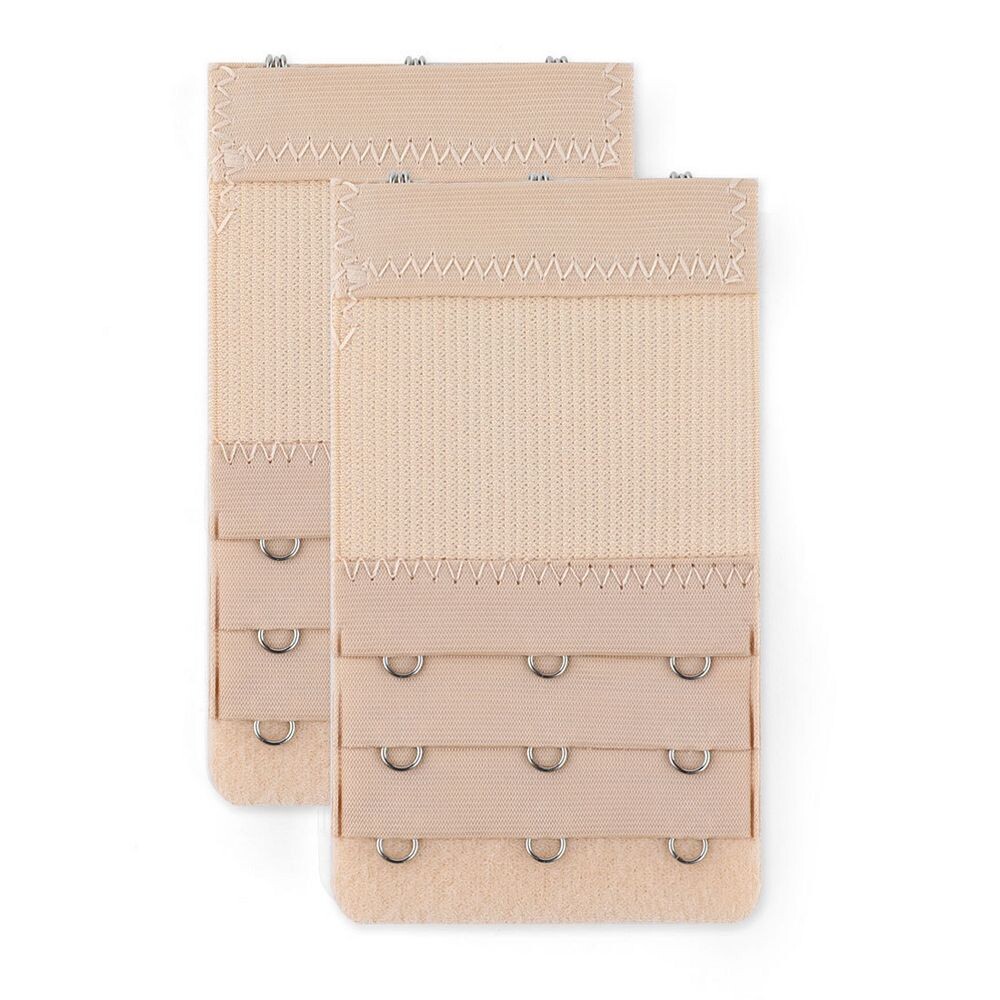 Удлинители бюстгальтера, 3 ряда, 3 крючка, эластичные удлинители крючков для бюстгальтера, 2 упаковки ALLEGRA K, цвет Apricot
Удлинители бюстгальтера, 3 ряда, 3 крючка, эластичные удлинители крючков для бюстгальтера, 2 упаковки ALLEGRA K, цвет Apricot