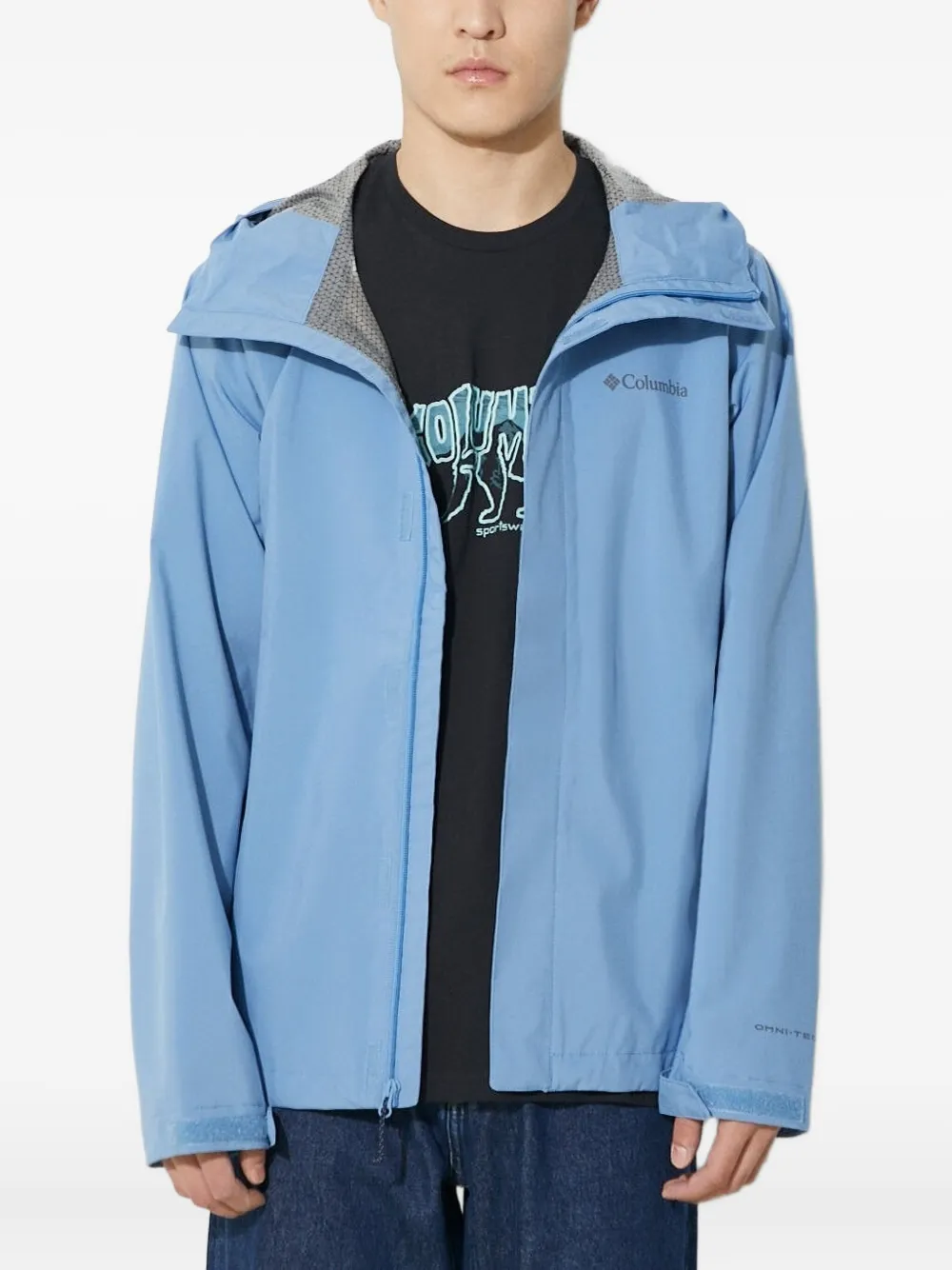 Легкая куртка на молнии с капюшоном Columbia, синий
Легкая куртка на молнии с капюшоном Columbia, синий