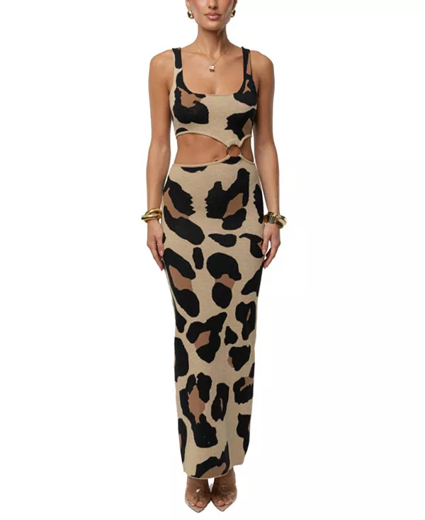 Макси-Платье с принтом Захара Jluxlabel, бежевый
Макси-Платье с принтом Захара Jluxlabel, бежевый