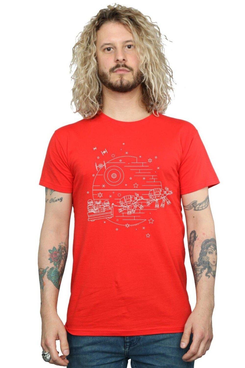 Футболка со звездой смерти Star Wars, красный
Футболка со звездой смерти Star Wars, красный