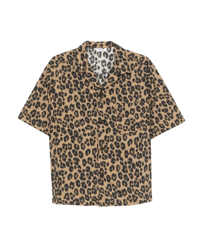 Рубашка с леопардовым принтом, коричневая, Джарвис Aspesi, коричневый
Рубашка с леопардовым принтом, коричневая, Джарвис Aspesi, коричневый