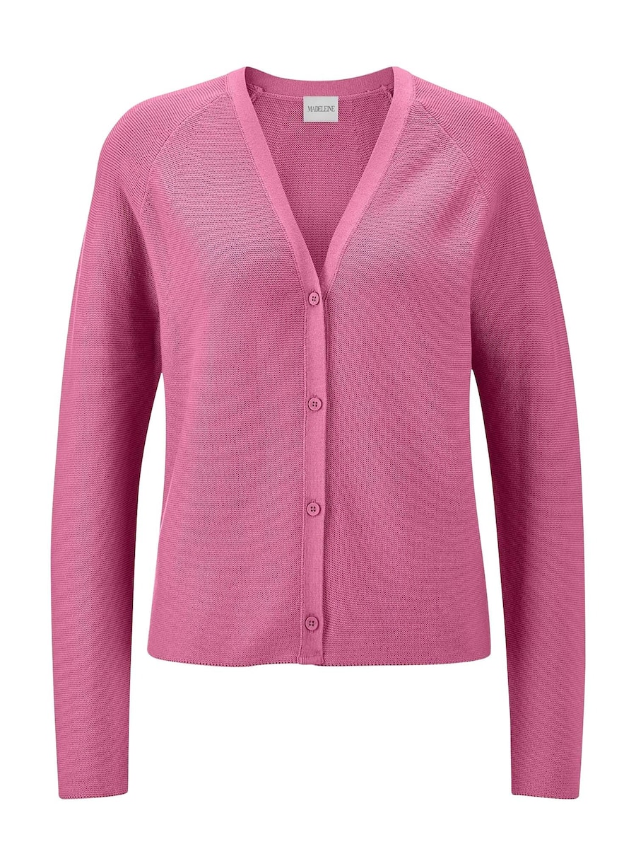 Вязаный кардиган MADELEINE, малиновый
Вязаный кардиган MADELEINE, малиновый