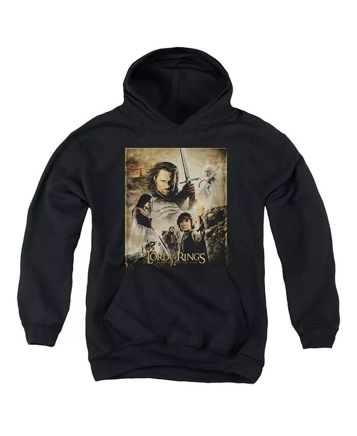 Толстовка с капюшоном для мальчиков и молодежи Rotk Poster Lord Of The Rings, черный
Толстовка с капюшоном для мальчиков и молодежи Rotk Poster Lord Of The Rings, черный