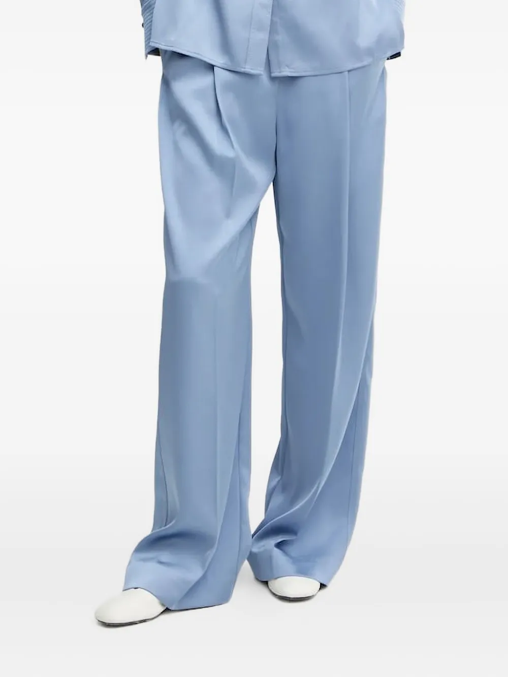 Широкие брюки со складками Stine Goya, синий
Широкие брюки со складками Stine Goya, синий