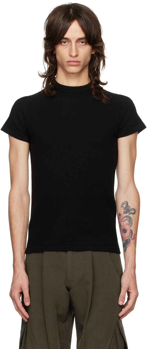 Футболка из перфорированного трикотажа HYEIN SEO
Футболка из перфорированного трикотажа HYEIN SEO