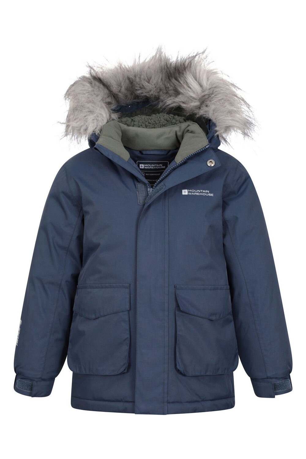 Водонепроницаемая гладкая детская куртка рейнджера Mountain Warehouse, синий
Водонепроницаемая гладкая детская куртка рейнджера Mountain Warehouse, синий