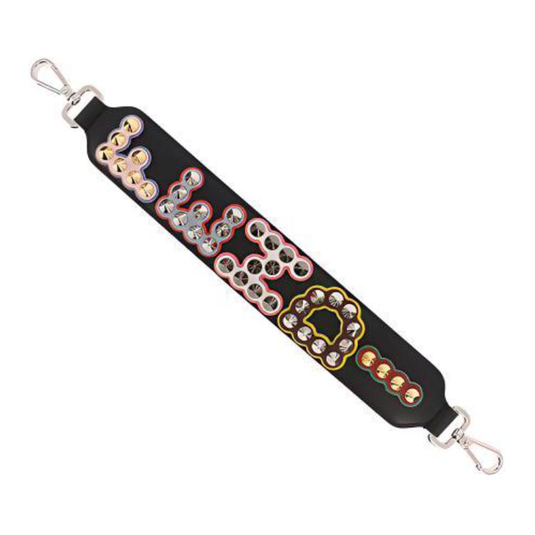 FENDI Кожаный наплечный ремень для сумки женский черный
FENDI Кожаный наплечный ремень для сумки женский черный