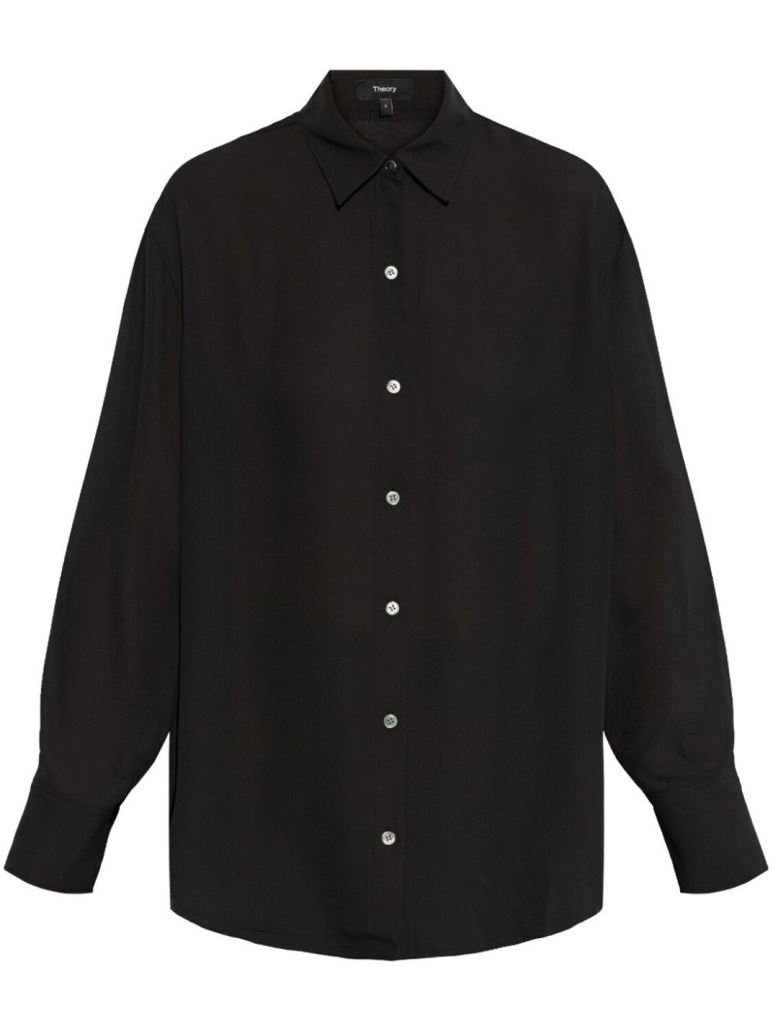 Рубашка на пуговицах Theory, черный
Рубашка на пуговицах Theory, черный