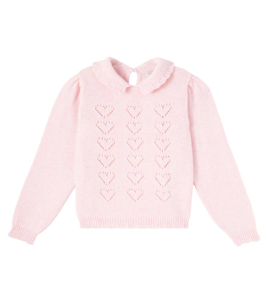 Свитер Monna pointelle из смесовой шерсти Bebe Organic, Heart Pink
Свитер Monna pointelle из смесовой шерсти Bebe Organic, Heart Pink