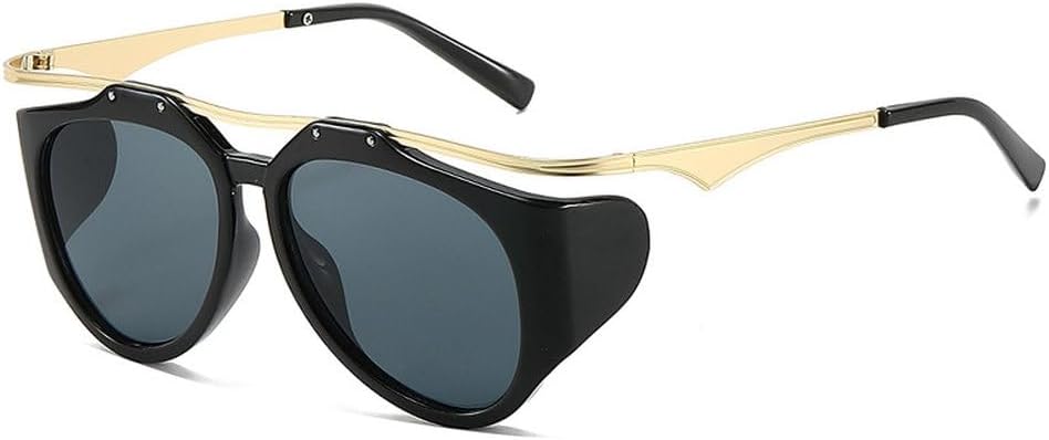 Солнцезащитные очки в толстом стиле для мужчин, панк, роскошные солнцезащитные очки для женщин и мужчин, ретро, черные, для активного отдыха, защита от УФ-излучения UV400 TKKTLLT, Black-black
Солнцезащитные очки в толстом стиле для мужчин, панк, роскошные солнцезащитные очки для женщин и мужчин, ретро, черные, для активного отдыха, защита от УФ-излучения UV400 TKKTLLT, Black-black