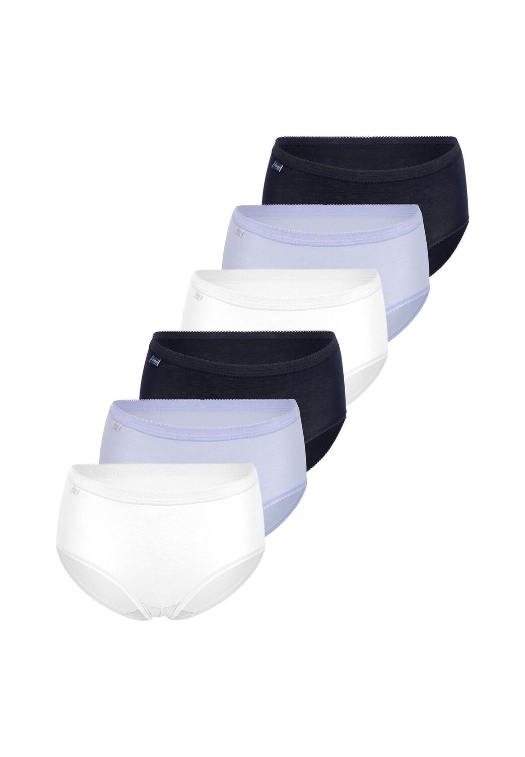 Трусики миди, набор из 6 шт. Basic+ sloggi, цвет Hellblau Schwarz
Трусики миди, набор из 6 шт. Basic+ sloggi, цвет Hellblau Schwarz