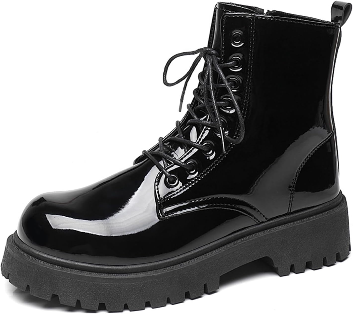 Мужские ботинки на шнуровке NXNBHSL из лакированной кожи с круглым носком, платформой и подошвой с протектором, модные, удобные, противоскользящие, для свадеб, деловых встреч, офиса и повседневной носки, черный
Мужские ботинки на шнуровке NXNBHSL из лакированной кожи с круглым носком, платформой и подошвой с протектором, модные, удобные, противоскользящие, для свадеб, деловых встреч, офиса и повседневной носки, черный