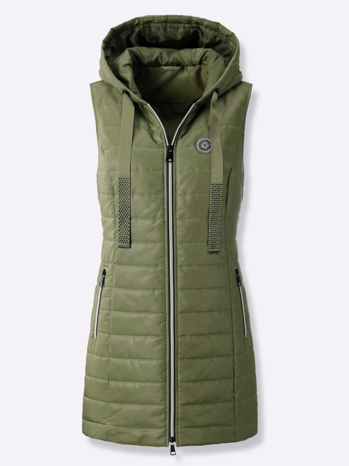 WITT WEIDEN Длинный жилет оливкового цвета
WITT WEIDEN Длинный жилет оливкового цвета