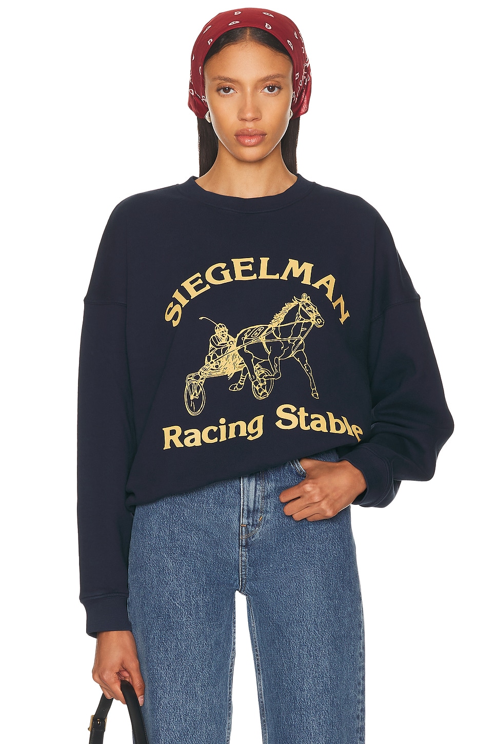 Свитер Racing Stable Crew Siegelman Stable, Navy & Gold
Свитер Racing Stable Crew Siegelman Stable, Navy & Gold