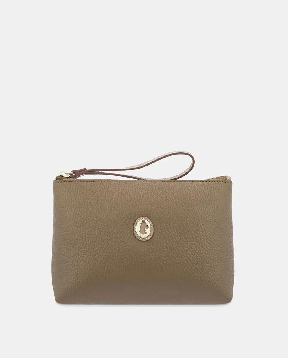 Портмоне из воловьей кожи и канвы черного цвета El Potro, коричневый
Портмоне из воловьей кожи и канвы черного цвета El Potro, коричневый