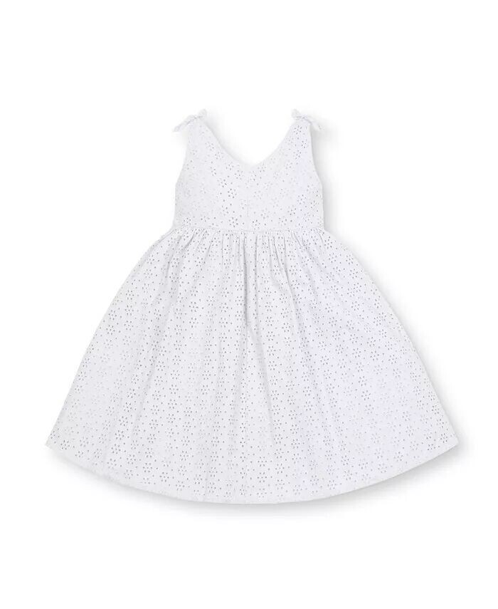 Свободное платье без рукавов с бантом и плечами для девочек, для малышей Hope & Henry, белый
Свободное платье без рукавов с бантом и плечами для девочек, для малышей Hope & Henry, белый