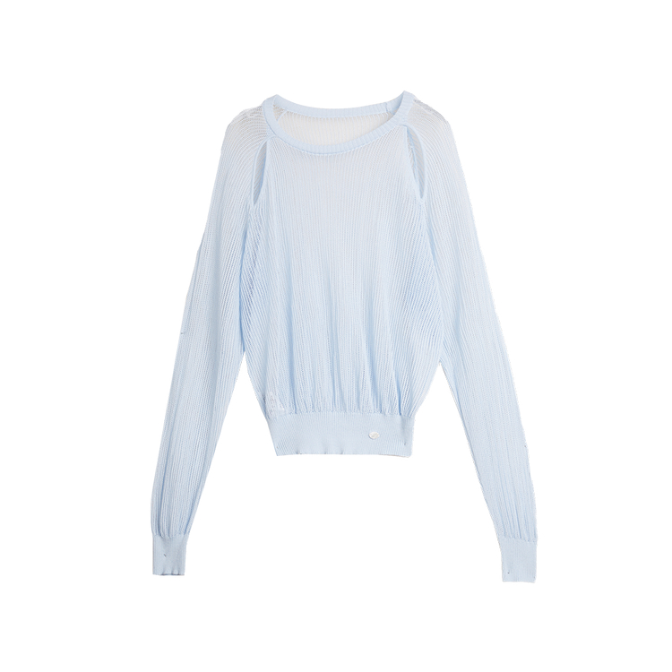 ELLE Тонкий вязаный свитер с круглым вырезом Women's Blue
ELLE Тонкий вязаный свитер с круглым вырезом Women's Blue