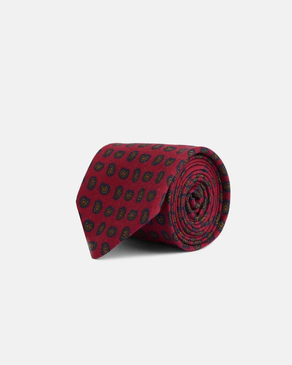 Миниатюрный галстук амебы Silbon, бордовый
Миниатюрный галстук амебы Silbon, бордовый