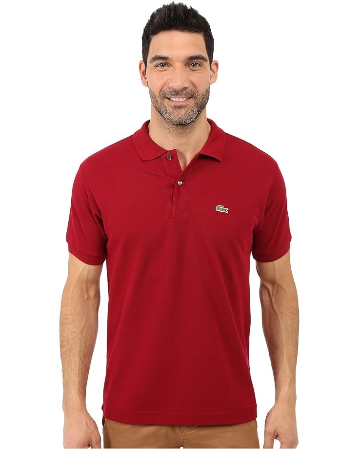 Поло Lacoste L1212 Classic Pique Shirt, цвет Bordeaux
Поло Lacoste L1212 Classic Pique Shirt, цвет Bordeaux