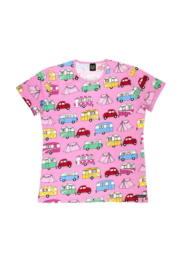 Футболка для кемпинга Villervalla, розовый
Футболка для кемпинга Villervalla, розовый
