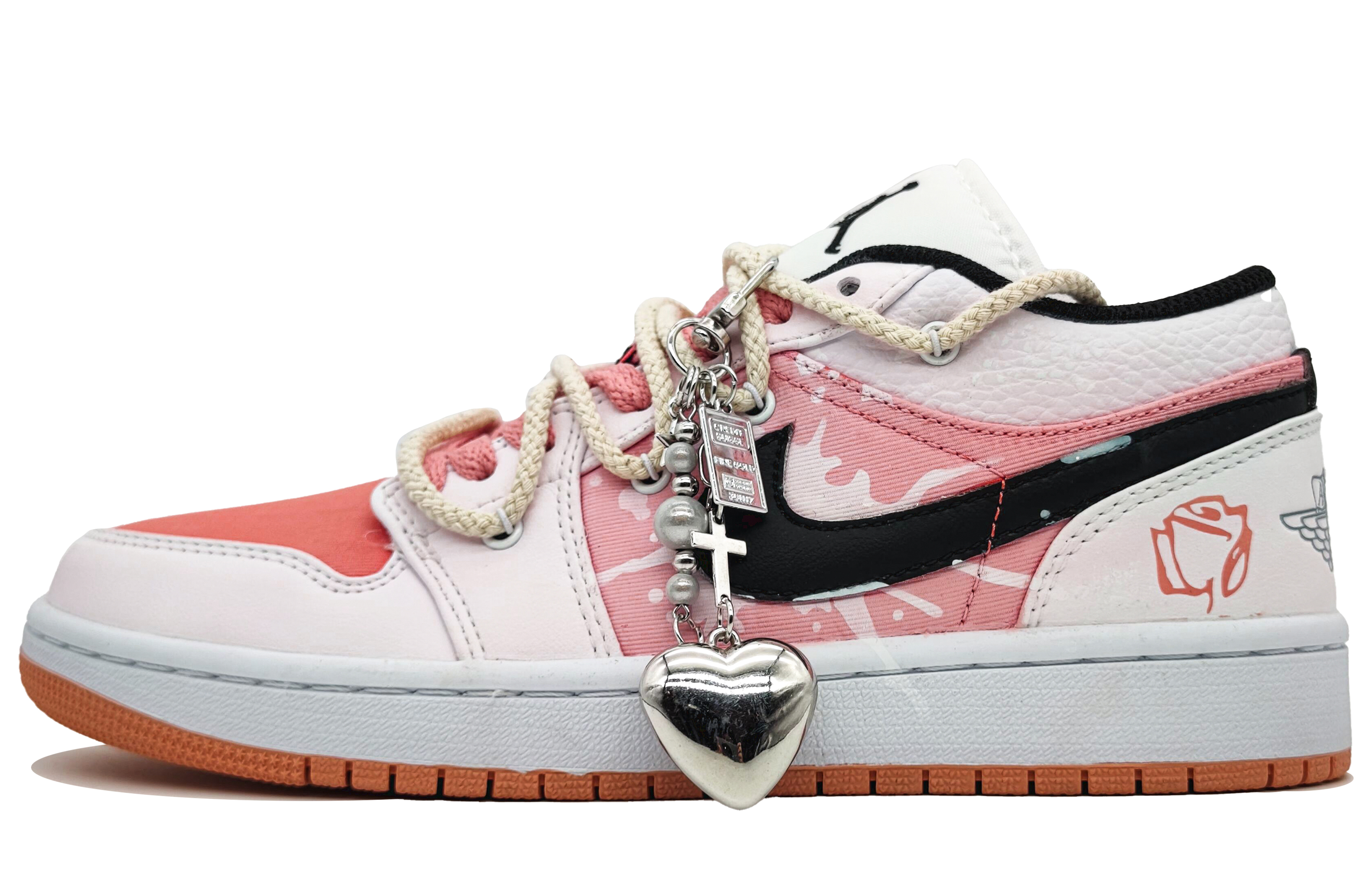 Детские баскетбольные кроссовки Air 1 Low с противоскользящей подошвой и износостойким верхом для подростков Jordan, розовый
Детские баскетбольные кроссовки Air 1 Low с противоскользящей подошвой и износостойким верхом для подростков Jordan, розовый