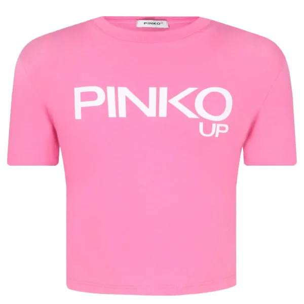 Укороченная футболка из джерси Pinko Up, розовый
Укороченная футболка из джерси Pinko Up, розовый