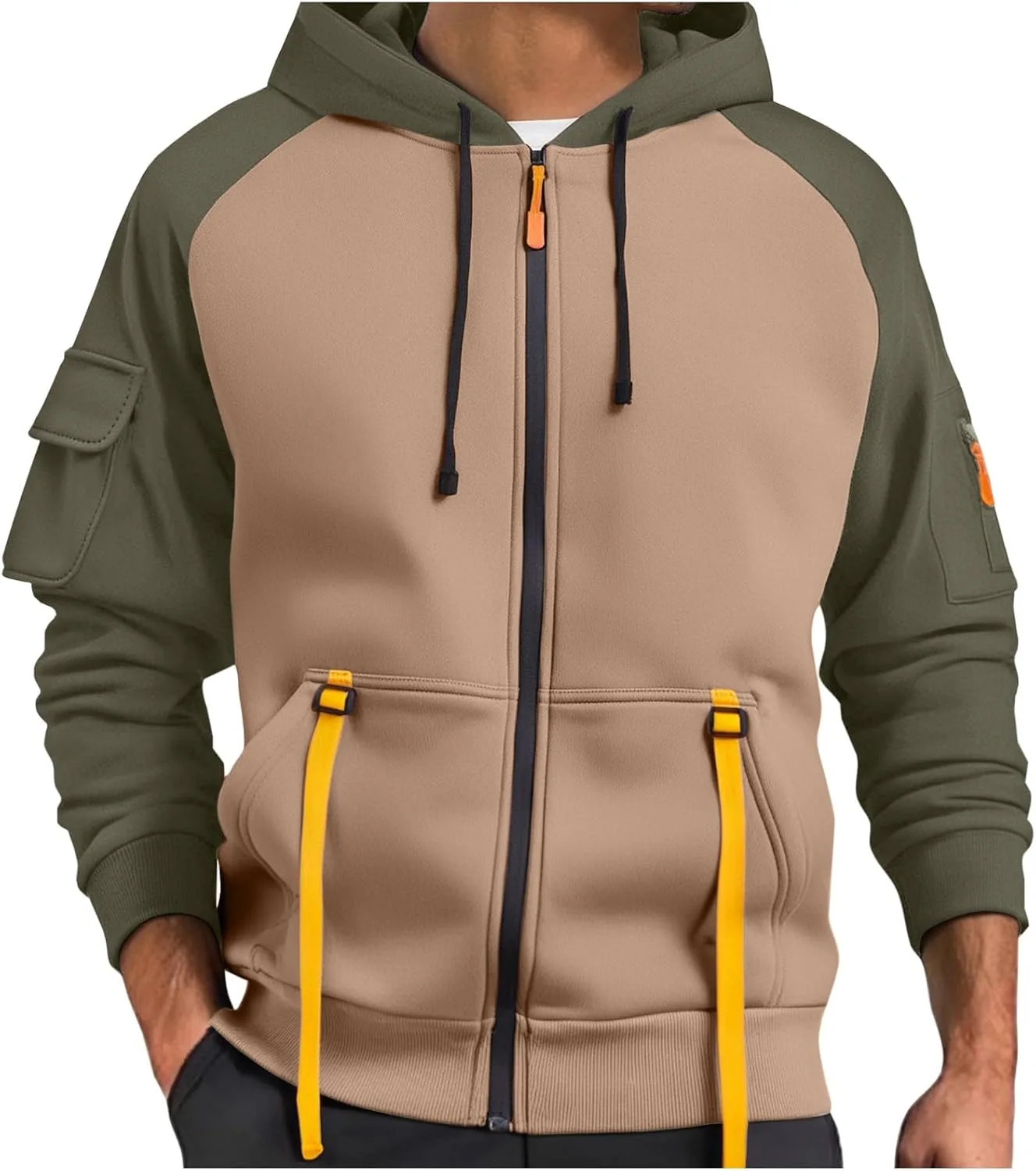 Мужская флисовая худи на молнии Big & Tall свободного кроя с карманами Dovford
Мужская флисовая худи на молнии Big & Tall свободного кроя с карманами Dovford