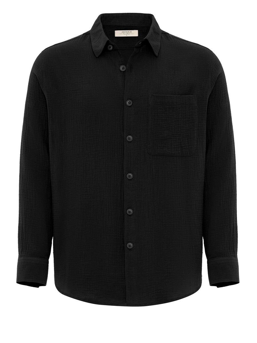 Рубашка обычного кроя на пуговицах Antioch, черный
Рубашка обычного кроя на пуговицах Antioch, черный