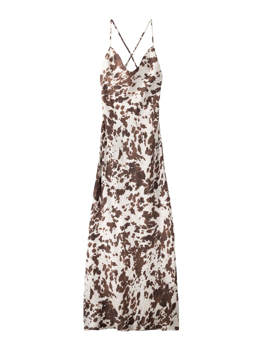 Платье Bershka, коричневый
Платье Bershka, коричневый