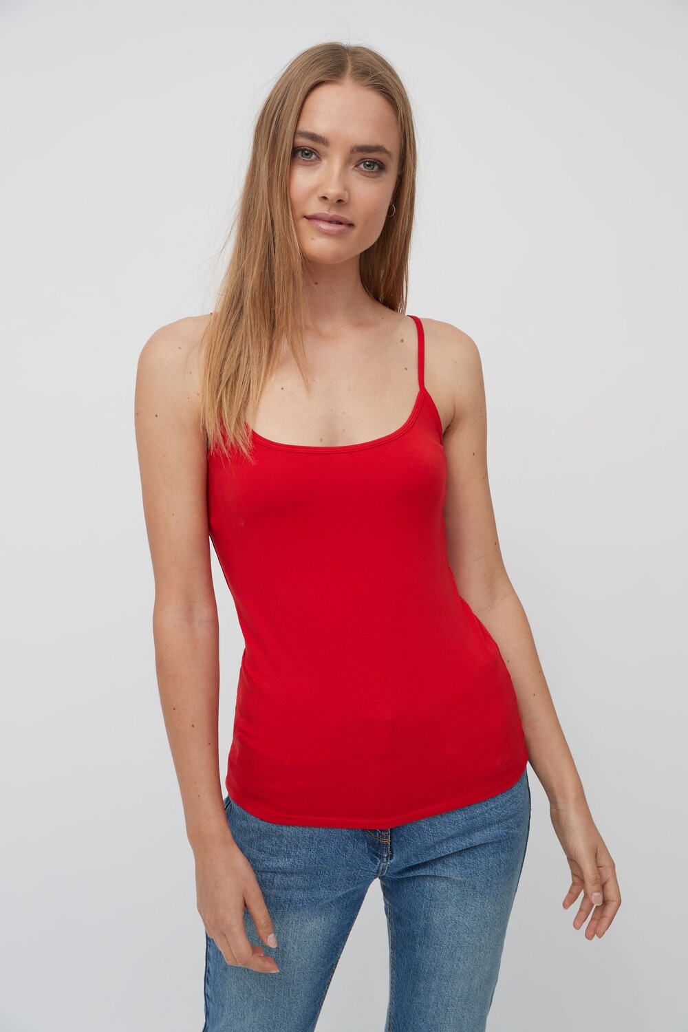 Футболка на тонких бретелях Next, красный
Футболка на тонких бретелях Next, красный