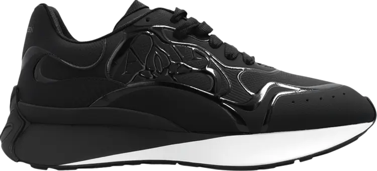 Кроссовки Alexander McQueen Sprint Runner 'Black White', черный
Кроссовки Alexander McQueen Sprint Runner 'Black White', черный
