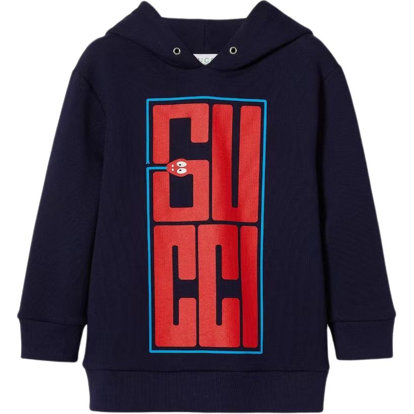 Gucci Детская толстовка SS25, синяя
Gucci Детская толстовка SS25, синяя