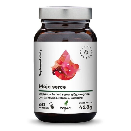 Aura Herbals, Moje Serce поддержка сердца 60 капсул
Aura Herbals, Moje Serce поддержка сердца 60 капсул