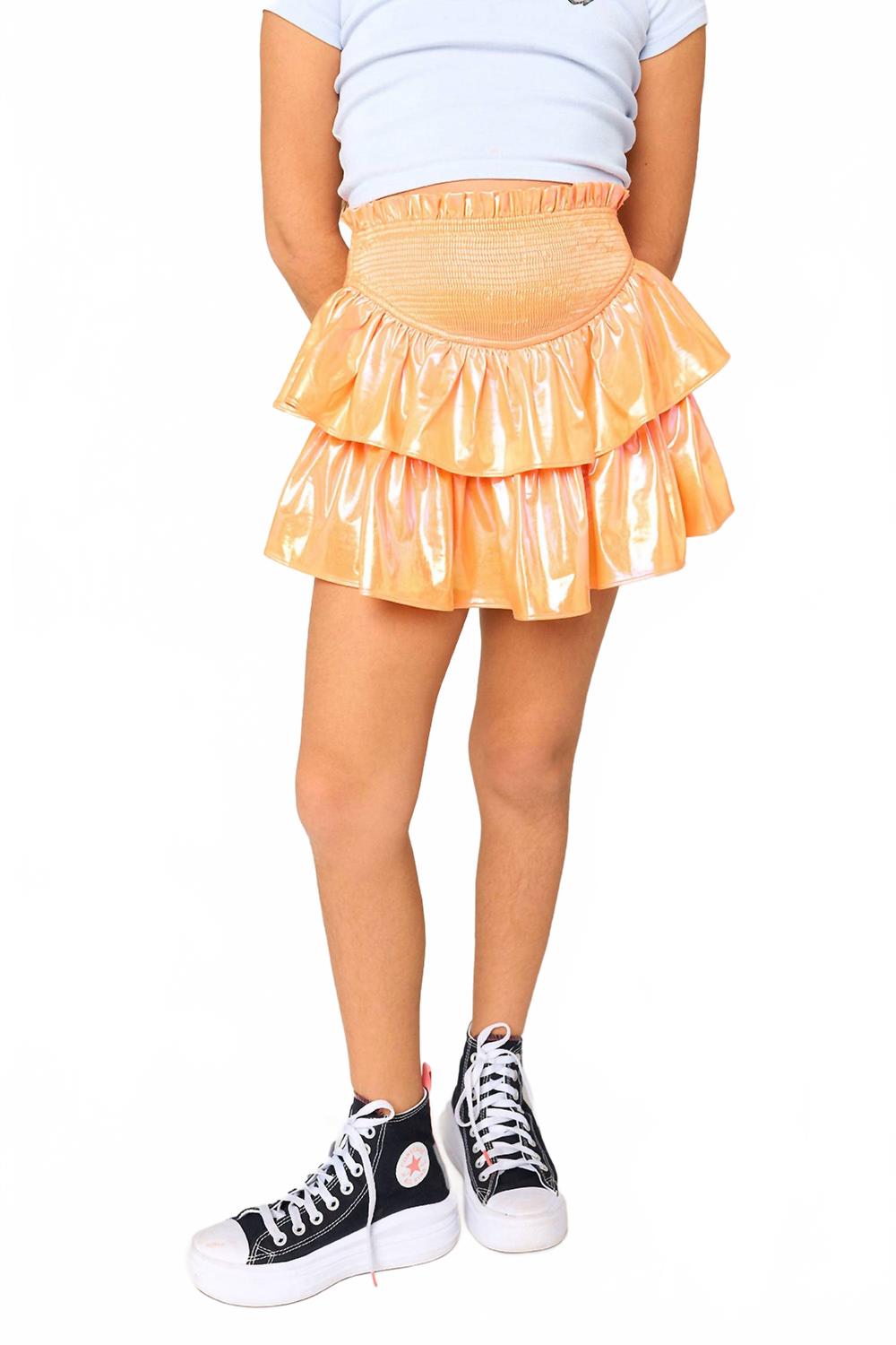 Юбка-шорты Brookie для девочек в оранжевом цвете BUDDYLOVE
Юбка-шорты Brookie для девочек в оранжевом цвете BUDDYLOVE