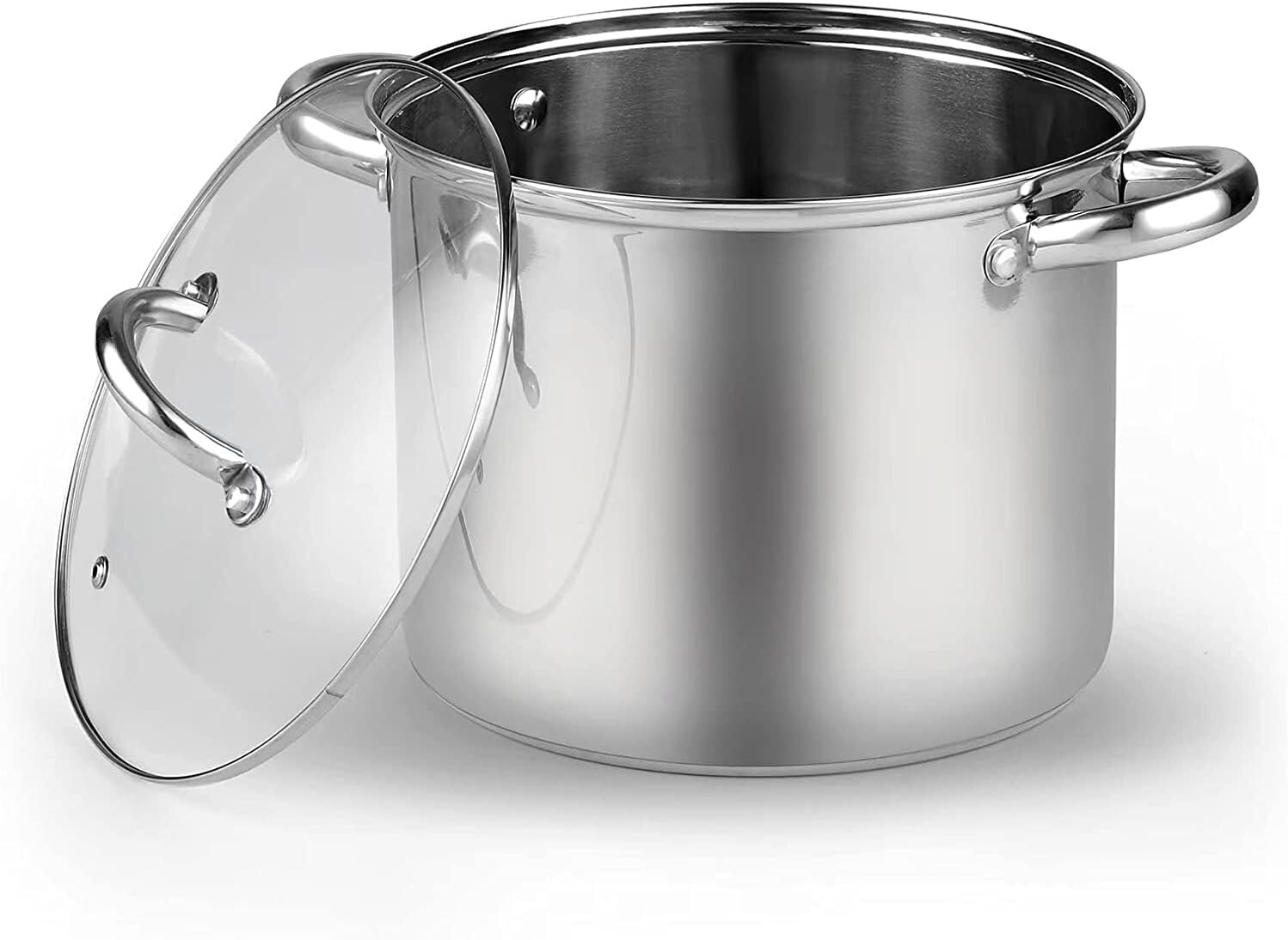 Кастрюля Cook N Home с крышкой, суповая кастрюля из нержавеющей стали Basics, 12 литров, Silver
Кастрюля Cook N Home с крышкой, суповая кастрюля из нержавеющей стали Basics, 12 литров, Silver