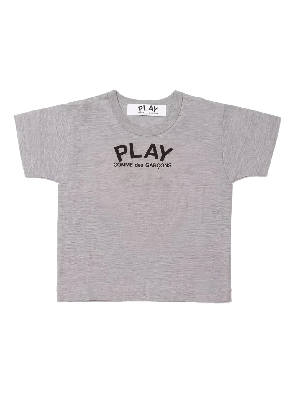 Футболка с принтом логотипа и украшением в виде сердца Comme Des Garçons Play Kids, серый
Футболка с принтом логотипа и украшением в виде сердца Comme Des Garçons Play Kids, серый