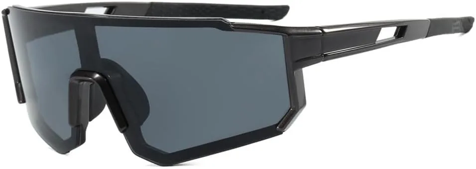 Спортивные очки для велоспорта на открытом воздухе, солнцезащитные очки для велосипедистов, цельные защитные очки в большой оправе для мужчин KTUCN, Black
Спортивные очки для велоспорта на открытом воздухе, солнцезащитные очки для велосипедистов, цельные защитные очки в большой оправе для мужчин KTUCN, Black