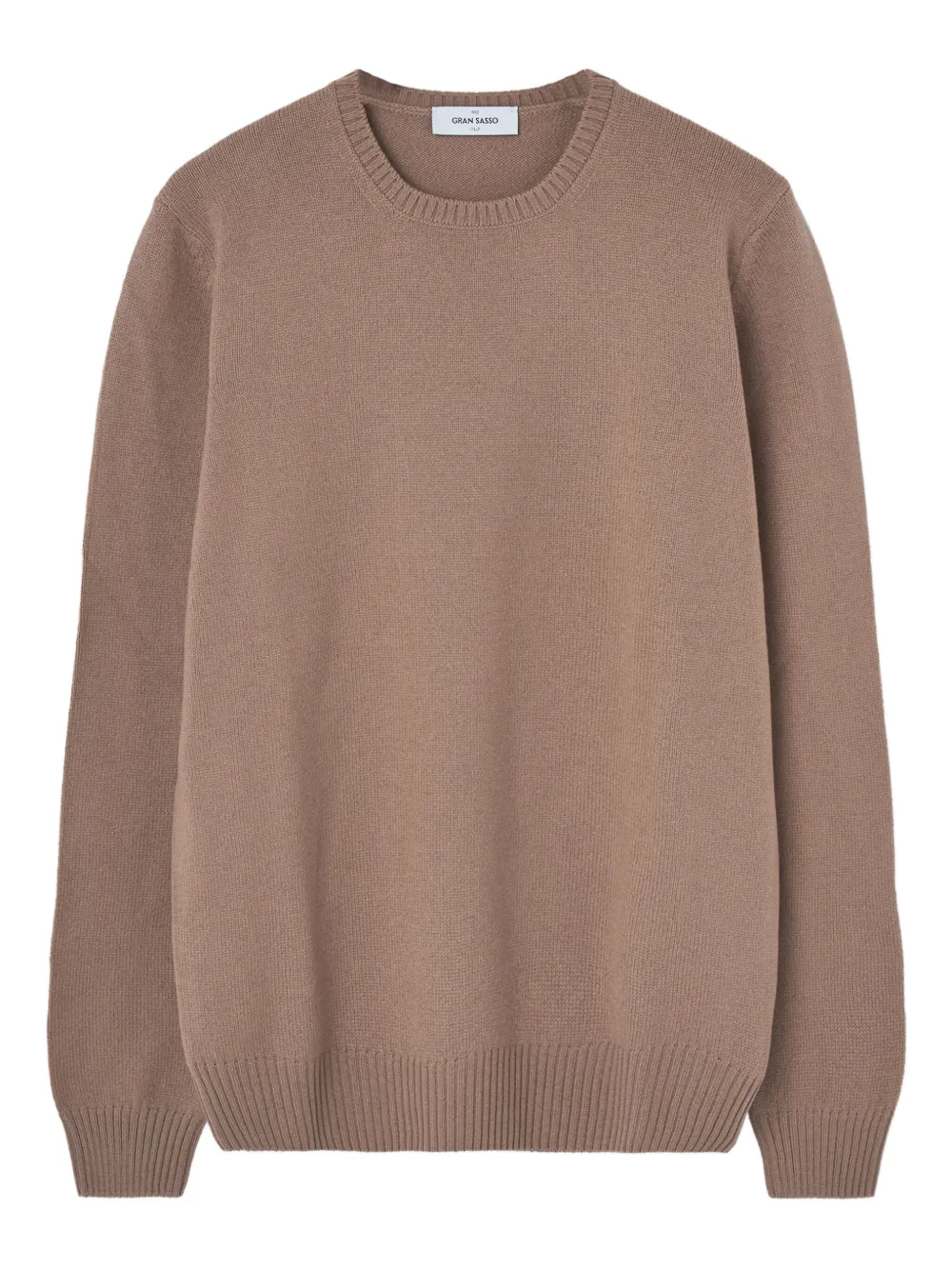 Кашемировый свитер с круглым вырезом Gran Sasso, коричневый
Кашемировый свитер с круглым вырезом Gran Sasso, коричневый