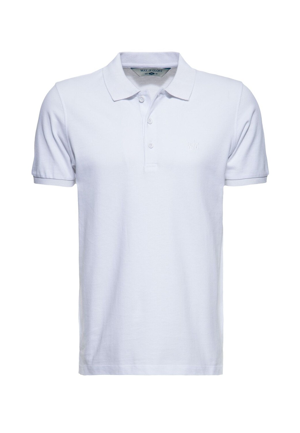 Рубашка-поло из высококачественного пике WAY OF GLORY, белый
Рубашка-поло из высококачественного пике WAY OF GLORY, белый