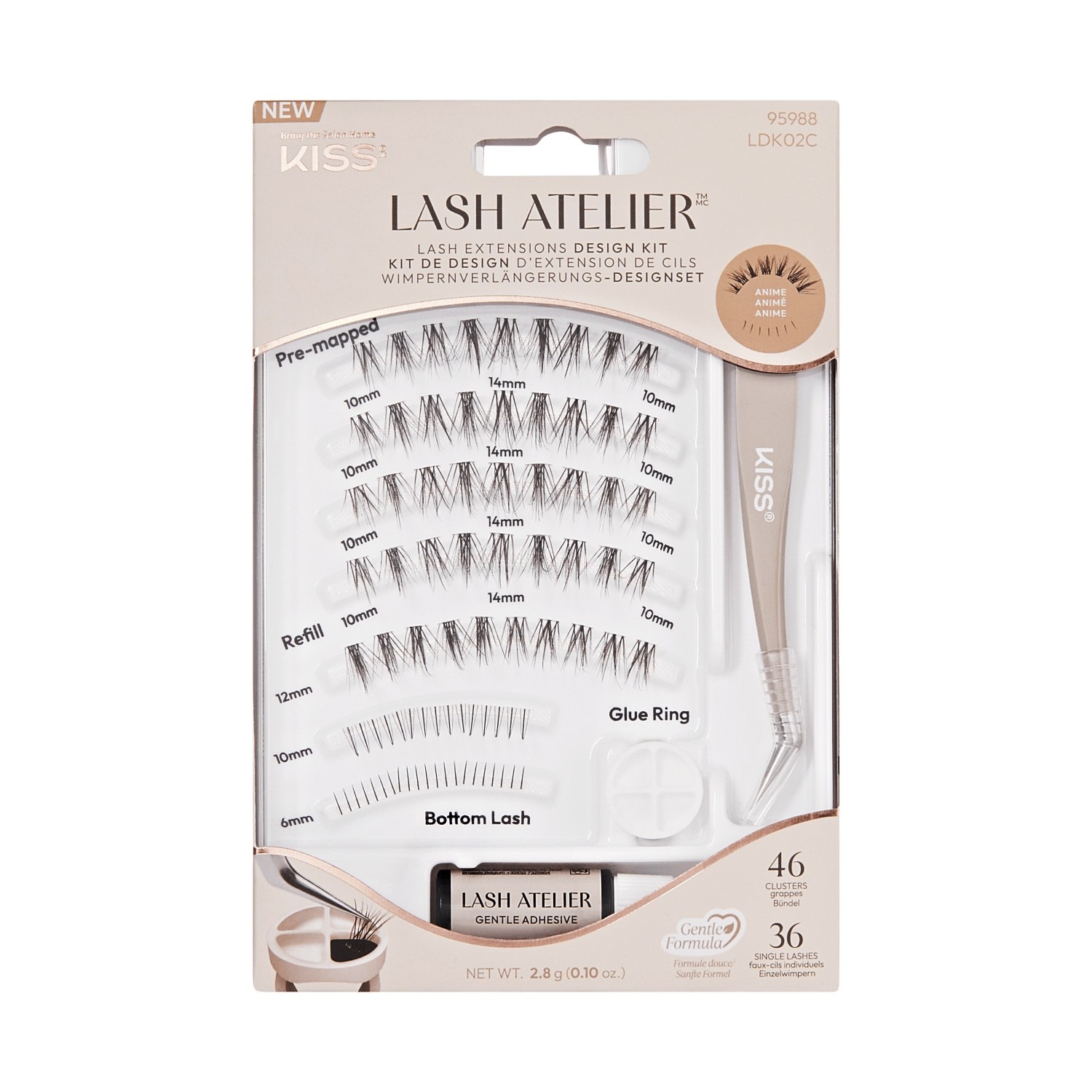 Искусственные ресницы lash atelier - design kit - natural Kiss, количество 1 шт.
Искусственные ресницы lash atelier - design kit - natural Kiss, количество 1 шт.