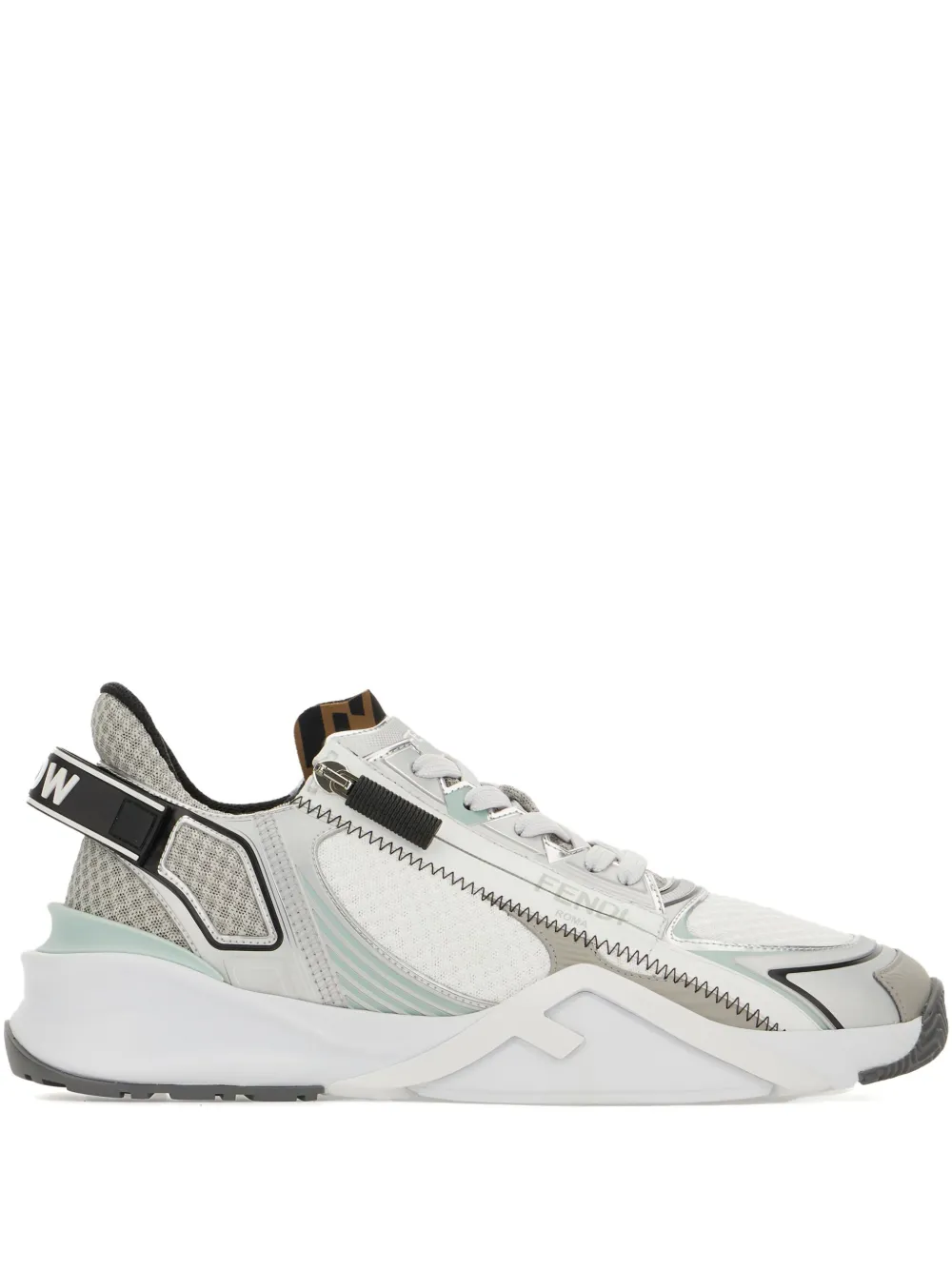 Кожаные кроссовки Fendi, белый
Кожаные кроссовки Fendi, белый