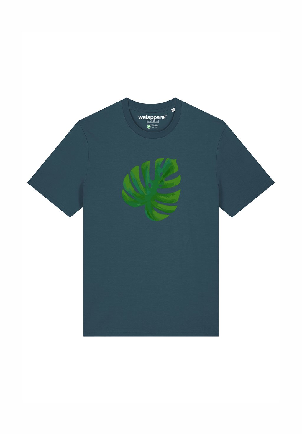 Футболка с принтом MONSTERA watapparel, зеленый 
Футболка с принтом MONSTERA watapparel, зеленый