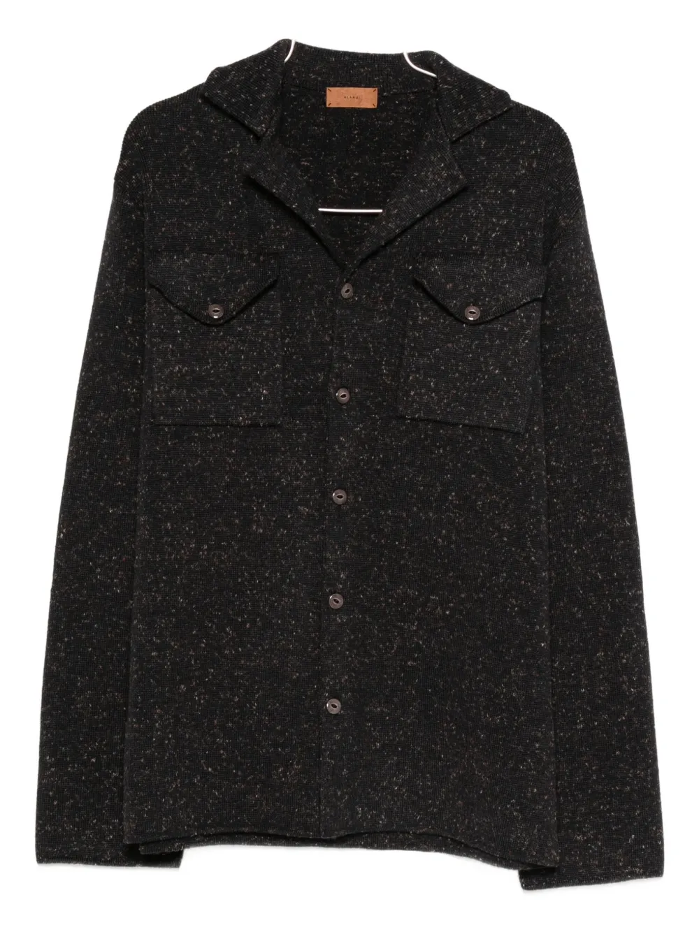 Кардиган на пуговицах с карманами Alanui, черный
Кардиган на пуговицах с карманами Alanui, черный