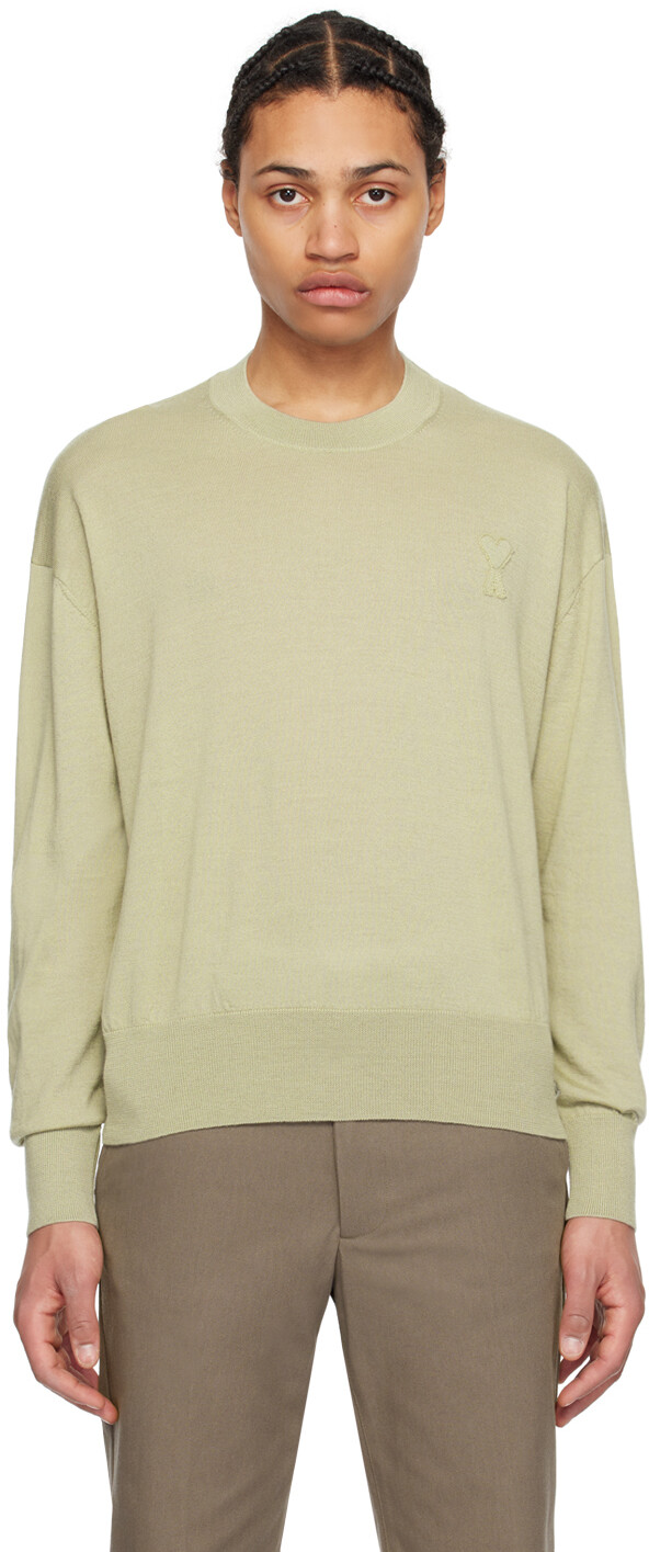 Хаки Свитер Ami de Cœur Ami Paris, цвет Heather sage
Хаки Свитер Ami de Cœur Ami Paris, цвет Heather sage