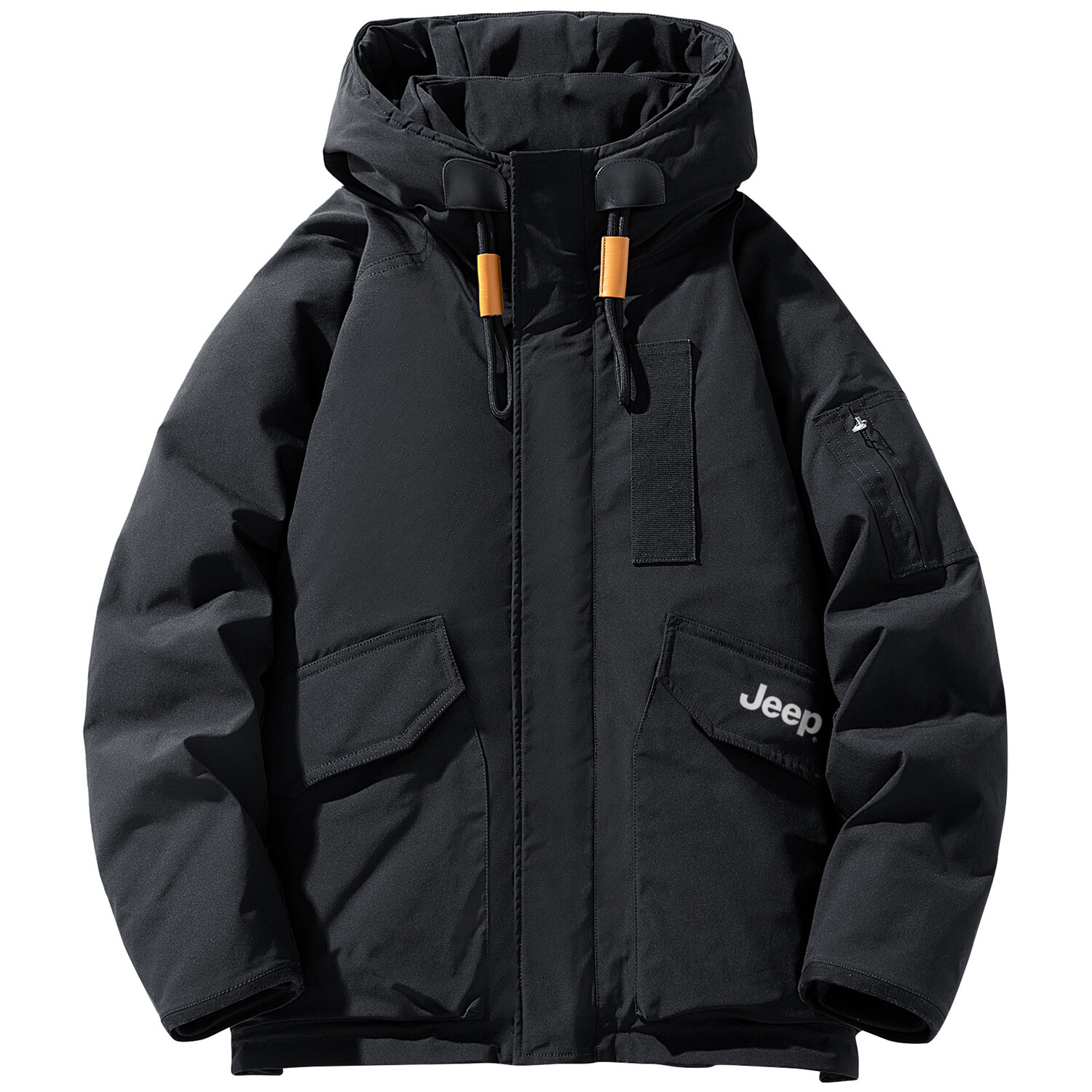 Пуховик унисекс Jeep, черный
Пуховик унисекс Jeep, черный