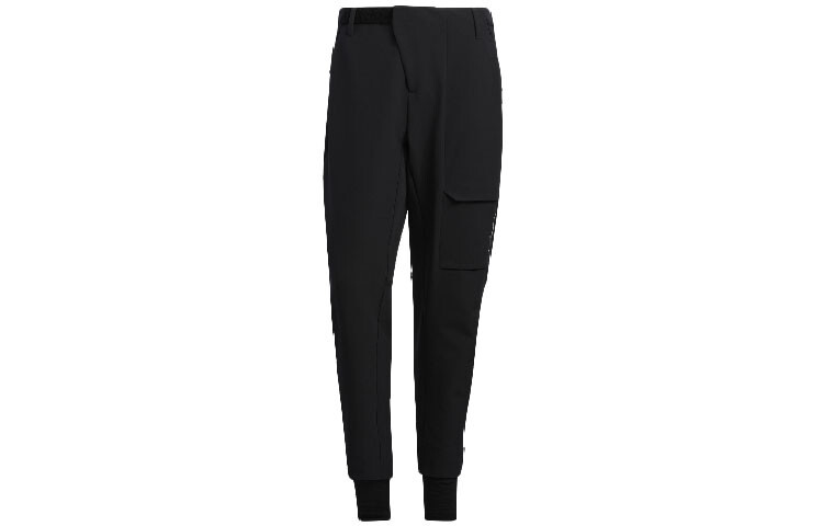 Adidas Мужские трикотажные спортивные штаны, Черный
Adidas Мужские трикотажные спортивные штаны, Черный