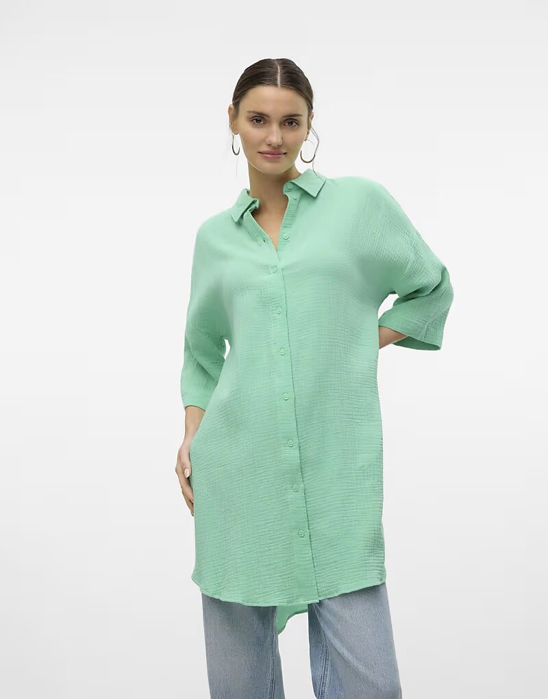 Рубашка Vero Moda в лавровом венке
Рубашка Vero Moda в лавровом венке