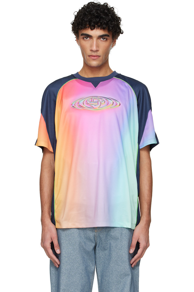 Casablanca Разноцветная футболка с коротким рукавом для футбола
Casablanca Разноцветная футболка с коротким рукавом для футбола