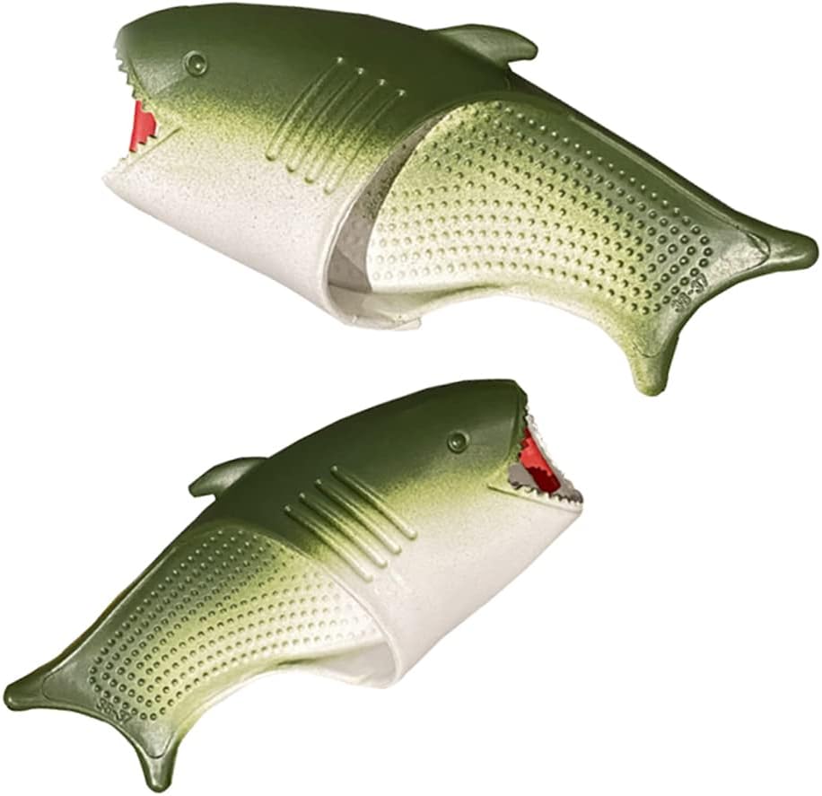 Lmetsky Тапочки-рыбки, сандалии-шлепанцы с акулами, нескользящие, с открытым носком, для мужчин и женщин, легкие сандалии-рыбки на легкой подошве, пляжная обувь с акулами, унисекс, оранжевый
Lmetsky Тапочки-рыбки, сандалии-шлепанцы с акулами, нескользящие, с открытым носком, для мужчин и женщин, легкие сандалии-рыбки на легкой подошве, пляжная обувь с акулами, унисекс, оранжевый