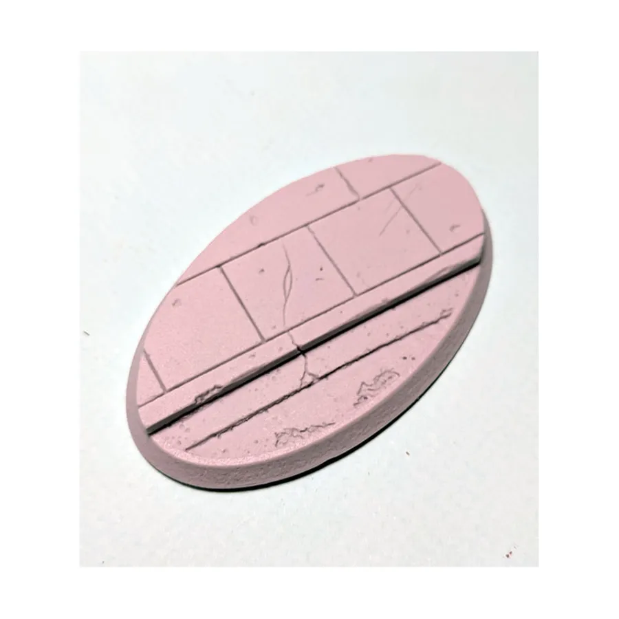 Основание со скошенной кромкой 75x40 мм для городских улиц, Miniature Bases - Urban Streets